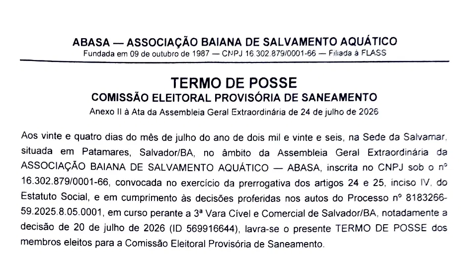 Termo de Posse